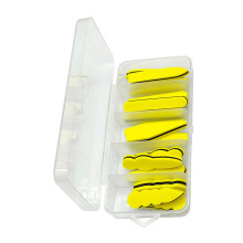 15lots Dry Fly Tying Materials Buoyants Foams Cylinders Assorted Color Size Yellow