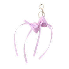 Unique Ribbon Bows Bag Detail Bags Accesories Purse Charm For Modern Women Purple