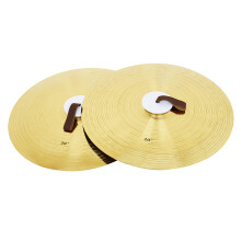 1Pair Crash Cymbal Percussion Instruments for Stage Party Musical Toy 20 inches
