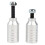 2pcs Replacement Scooters Hardware Peg Practice Scooters Peg Axles Foot Peg Silver 1