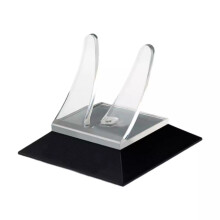 NonSlip Fishing Tackle Rack Reel Wheel Display Stand Acrylic Reel Display Rack