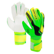 Goalkeeper Gloves Football Training Gloves Latex Support Football Game Gloves Green 7