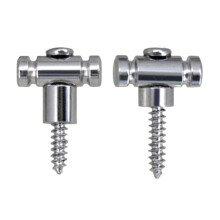 Electric Guitar Roller String Retainers Strings Trees Replacement Part Silver