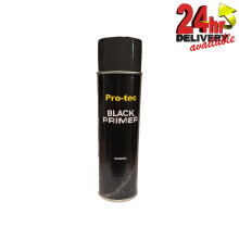 Pro Range Pro Tec PROBP500 Black Acrylic Spray Primer Filler 500ml Aerosol Can