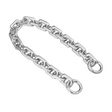 40/60cm Handbag Strap DIY Acrylic Purse Chain Strap Handbag Handle Bag Strap Silver 60CM