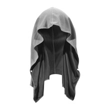 Cooling Towels for Neck and Face Cooling Hoodie Towels Cooling Neck Wraps Medium gray