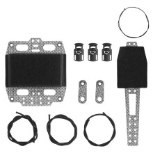 Night Device Battery Pouches Multifunction For Hunting Headgear Equipment Black