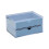 2Layer Manicure Nails Tools Storage Box Nails Polish Organizer Nails Pen Holder Light blue 1