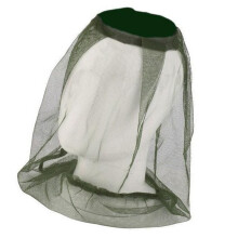 Mosquitoes Head Mesh Net Travel Camping Meshes Caps Face Protector Camping Military green