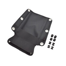 Diving Backplate Stainless Steel Gas Eye Nylons Bottom Elastics Light Weight Black