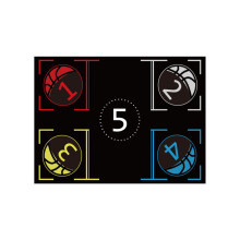 Durability Basketball Practice Mat Courtside Basketball Courts Sticky Mat 80x100cm 3