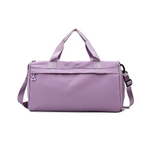 Large Capacity Sport Bag Travel Bag Fashion Fitness Bag with Removable Strap Purple style
