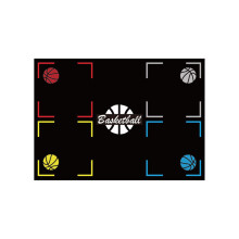 Antiskid Basketball Practice Mat Wear Resistant Basketball Nonslip Training Mat 60x90cm 1