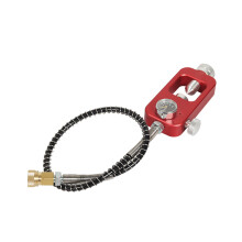 Diving Oxygen Cylinder Refill Adapter Scubas Cylinder Regulator Fill Station Red psi dial