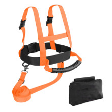 Kids Ski Harness Ski Shoulder Harness Skating Training Safety Strap Orange color With bag