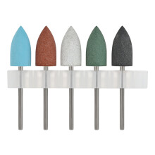 5pcs Nail Art Silicone Grinding Heads Accesories For Professional And Home Use CH05