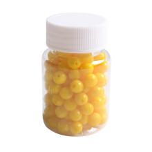 Corn Flavor Fishing Float Beads Floating Ball Baits Silicone Fishing Lures 8mm 50 tablets