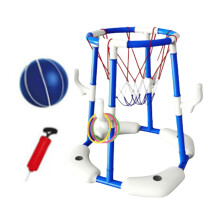 Pool Basketball Hoop Toy Floating Basketball Pool Game Swimming Pool Floats Toy Blue