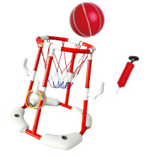 Pool Basketball Hoop Toy Floating Basketball Pool Game Swimming Pool Floats Toy Red