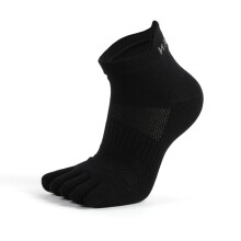 Cotton Toe Socks Sports Cotton Socks Five Finger Socks Breathable Comfortable Black