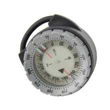 Diving Compasses Pipe Clamp Compasses Glowing Compasses Watertight Underwater Gray