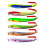 6Pcs Single Hook Sequins Baits Casting Fishing Lures Baits Metal Spoon 6 pieces per box 1