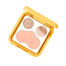Matte and Shimmering Face Powder Compact For Nose Sculpting And Blush 3 Grids 2