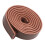 Flat Leather Straps for Crafts,Leather Strips Cord String for Crafts,Tooling Coffee color 1