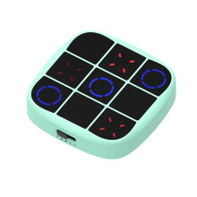 Children Puzzle Electronic Toy Table Games Electric Puzzle Game Console for Kid Green