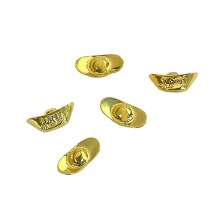 5 Pcs Fortune Ingot Nails Art Charms New Year Nails Charms Nail Rhinestones H1732