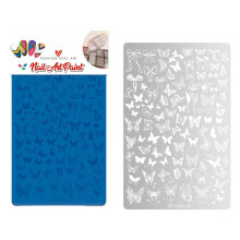 Butterfly Nail Template Flowers Nail Stencil Stamp Snake Nail Stamping Plates 03