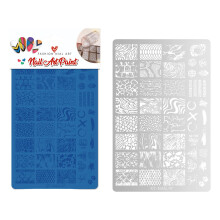 Snake Nail Stamping Templates Flowers Nail Stamps Plates Nail Art Stencils 07