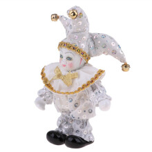 Decorative Triangel 8 Inch Porcelain Doll for Valentine Decoration Ornament