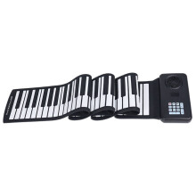 88 Key Rolls up Piano Foldable Electronic Piano Flexible Silicone Keyboard