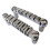 Guitar Bridge Top Hanging String Individual Saddles Guitar Bridge Tailpiec Silver 1