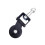 Solid Rack Mounted Pulley Quiet Double Bearing Pulley Block Replacement Part Single hole 1