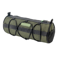 Practical Mountain Bike Storage Bag Long Distances Cycling Bag Crossbar Bag Army Green