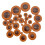 Sax Leather Pads Replacement for Saxophone Part Performances Playing Accessories 1