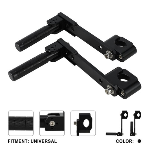 New Adjustable Front Footpeg Modification Kit for Motorcycles, Suitable for Most Motorcycles. 1