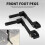 New Adjustable Front Footpeg Modification Kit for Motorcycles, Suitable for Most Motorcycles. 3
