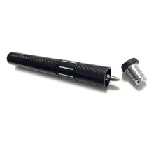 Carbon Fiber Pool Butt End Extension Extreme Extender for Billiard Cues Ball tank model