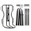 Easy Installation Bike Front Rack Carriers for Commuting Outdoor Front Fork Rack 1