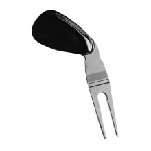 Alloy Golfs Divot Tool Curved Golfs Green Parts Alloy Bending Divot Repair Matte Black