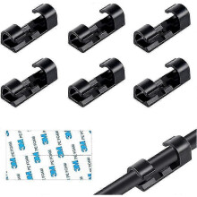 25-26 Cable Clips, Cable Management, 100pcs Cable Management Fixing Clips, Cable