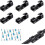 25-26 Cable Clips, Cable Management, 100pcs Cable Management Fixing Clips, Cable 1