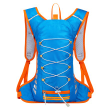Large Capacity Hiking Climbing Bicycles Water Bag Road Bike Hydrations Backpack Blue