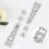Correa para Samsung Galaxy Watch 4/5/6 Silver 6