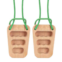 High Quality Wood Hangboards Portables Grip Forearm Strengthener Practice Tool