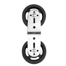 Heavy Duty Gym Pulley Quiet Bearing Swivel Grooves Wheel 360 Degree Rotating Style C