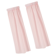 1 Pair Breathable Sun Protection Cooling Leg Sleeve for Women Outdoor Activities Pink